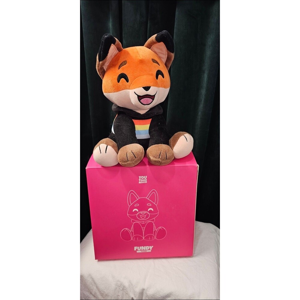 Youtooz Fundy 12 In Sit Plush Limited Edition  W/Box